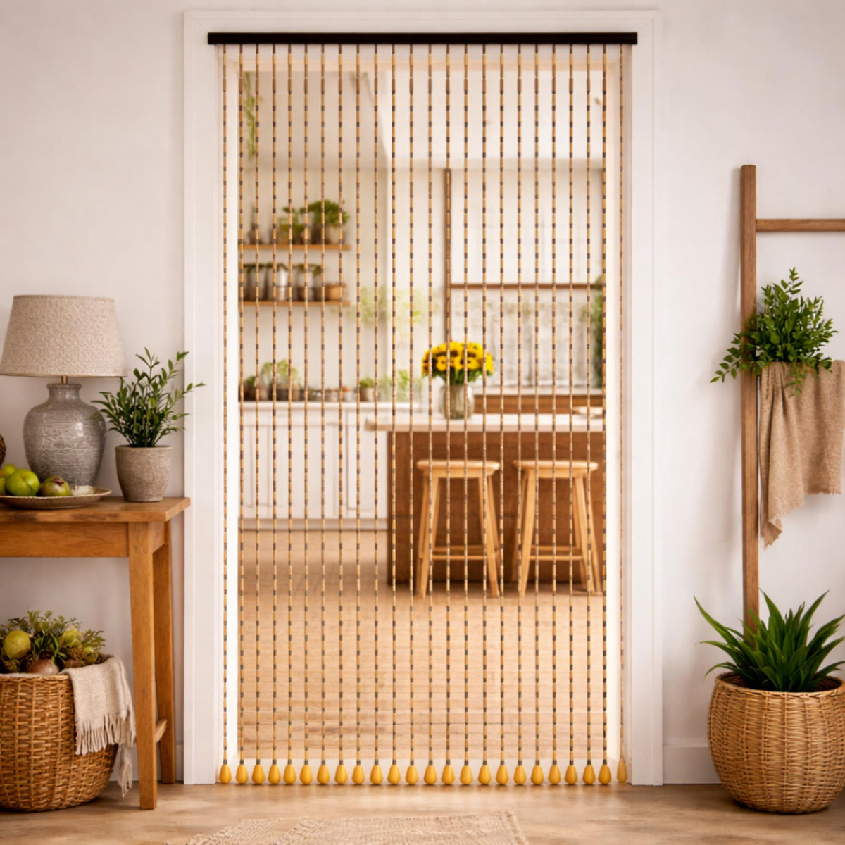 Cortina de abalorios para puerta 175x90 cm pack 2 uds (4)