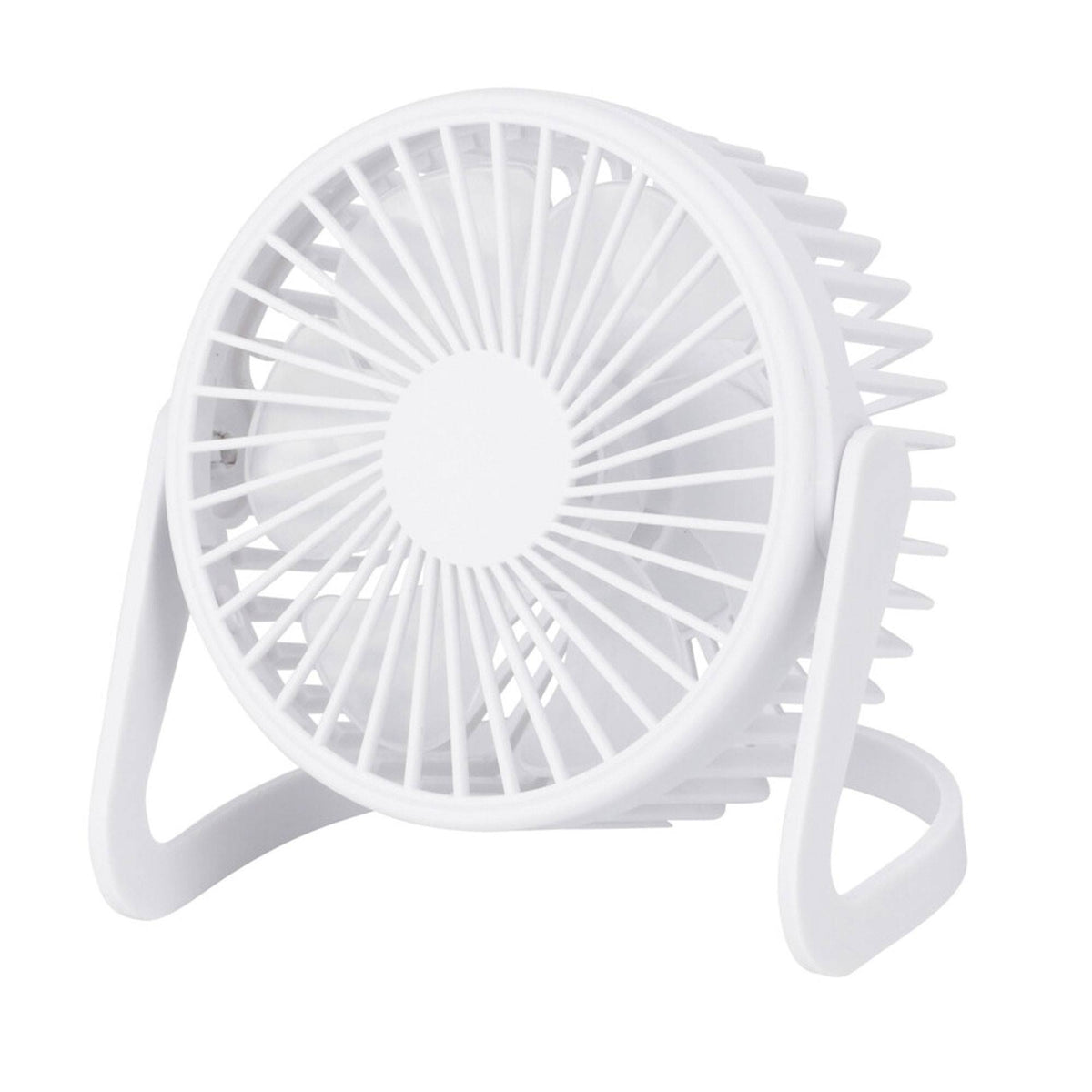 Ventiladores de mesa USB Ø14,5x11,5 cm blancos pack 2 (9)