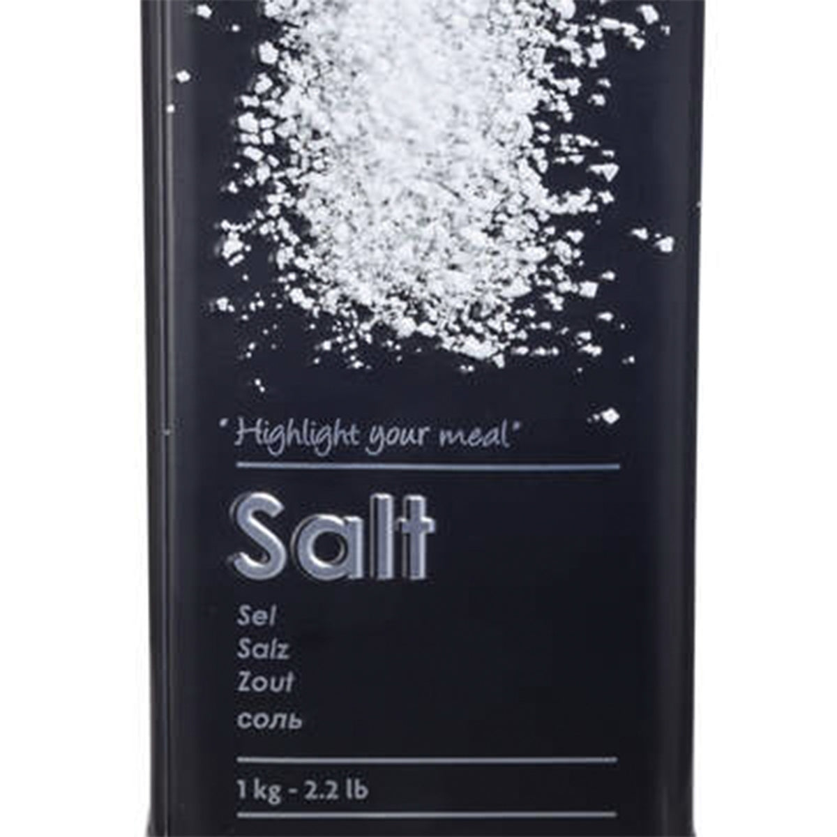 Botes de almacenamiento azúcar y sal negro pack 2 uds (8)