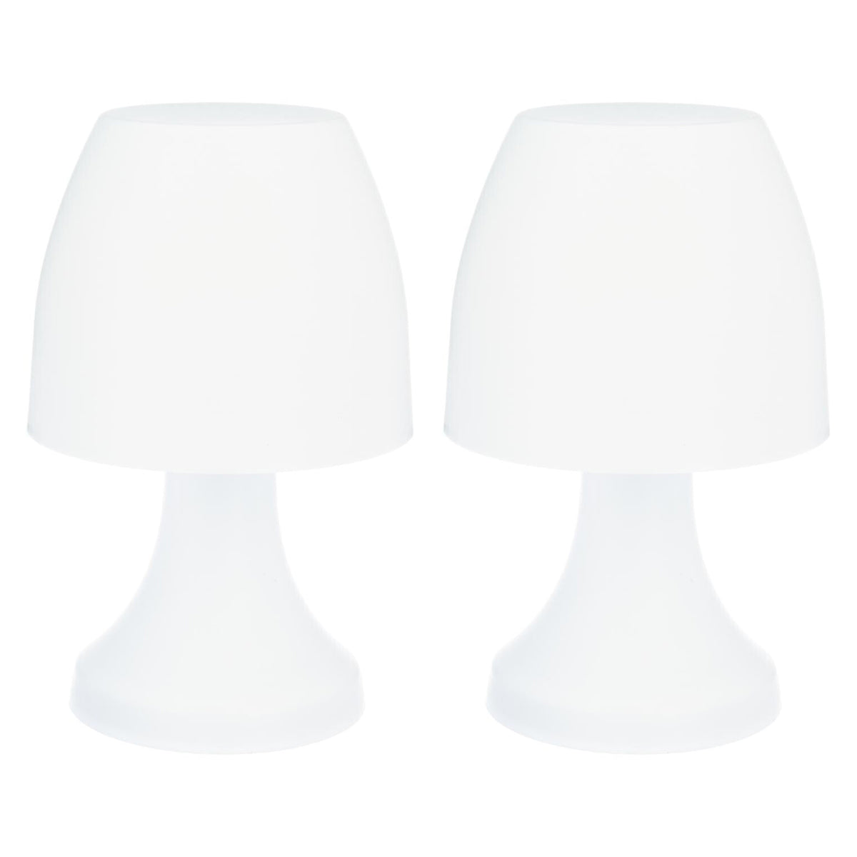 Set de 2 lámparas inalámbricas de sobremesa LED