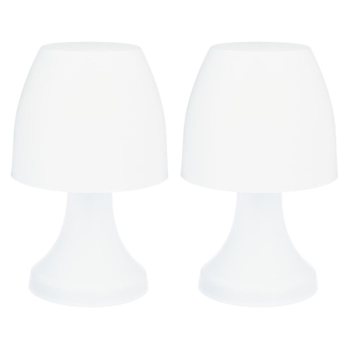 Set de 2 lámparas inalámbricas de sobremesa LED