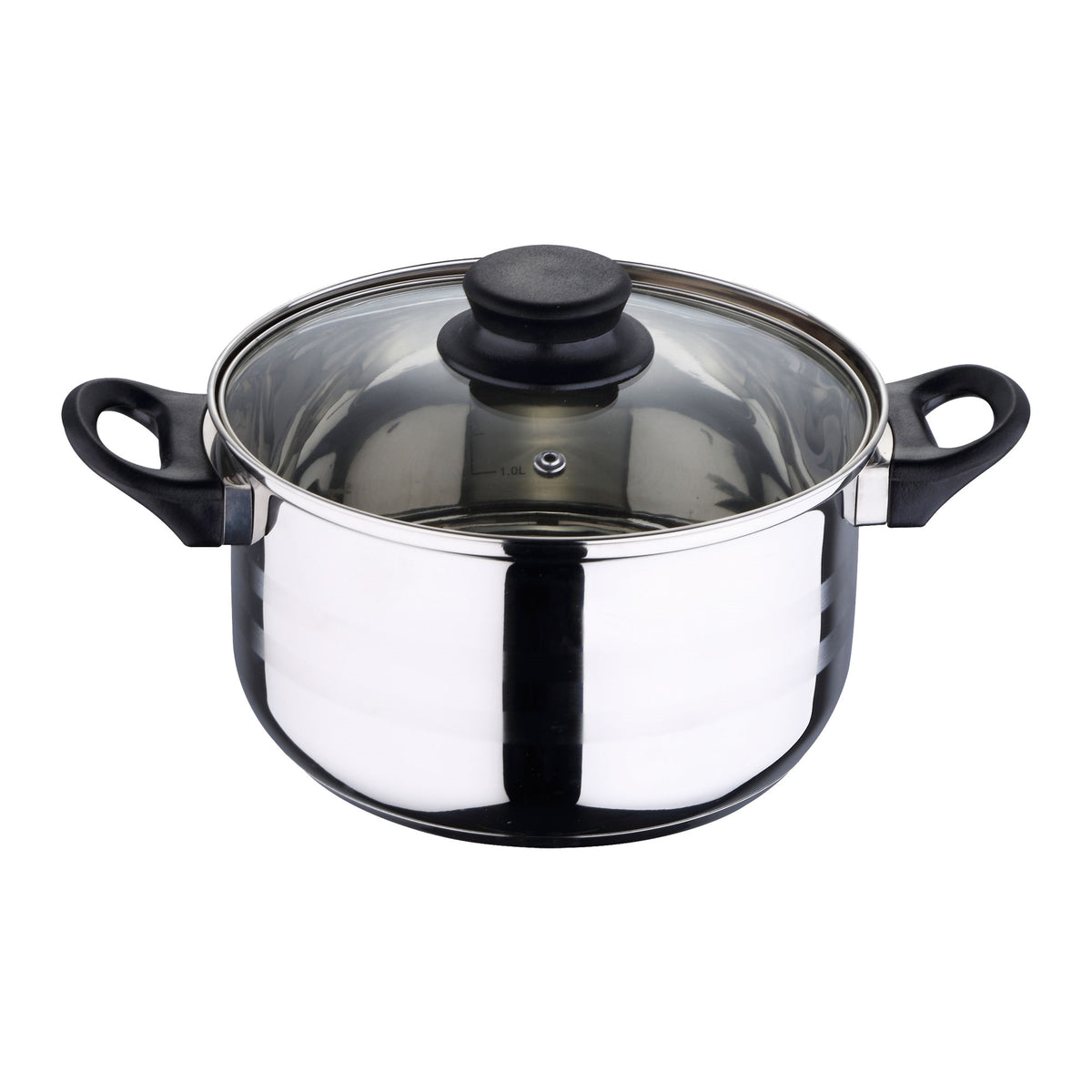 Batería cocina 5pzs acero inox + set 3 sartenes alu (6)