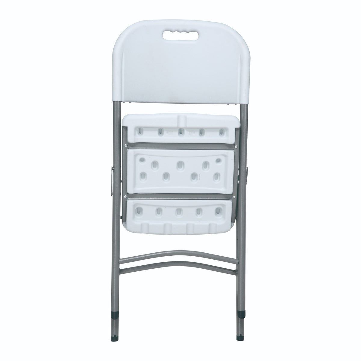 Mesa plegable 122x60cm altura reg. + 2 sillas plegables (8)
