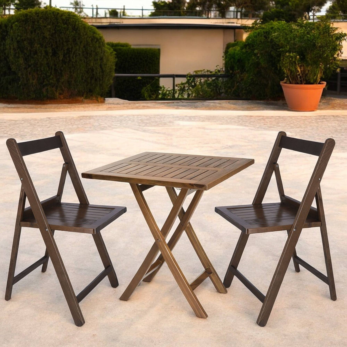 Set 4 sillas nogal 42x47x79 cm (9)