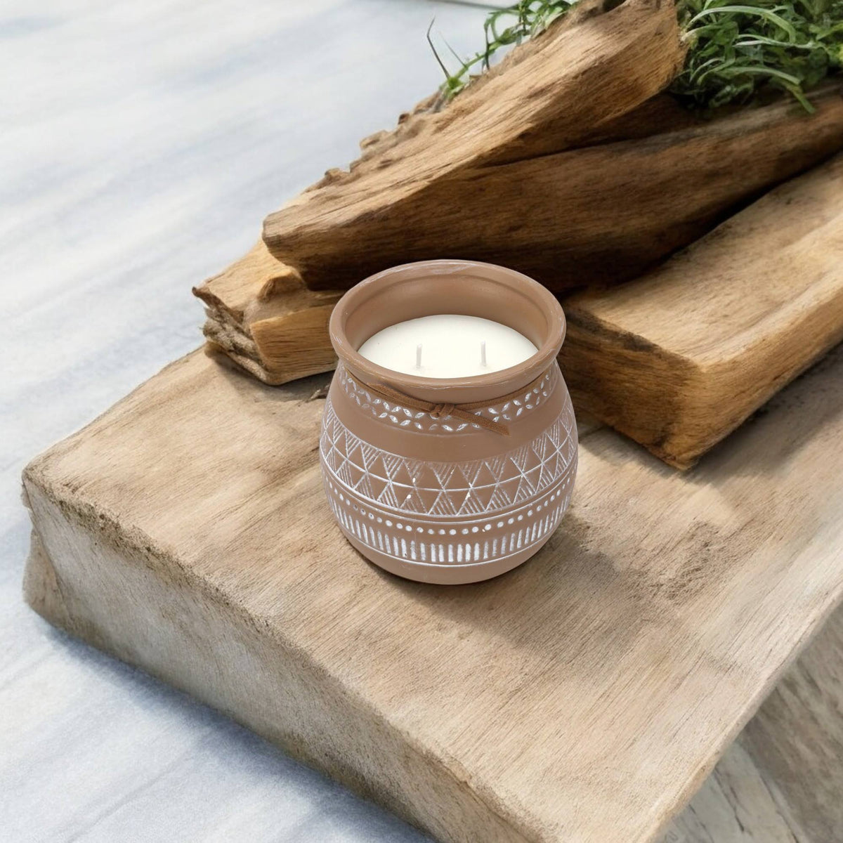 Pack 3 velas aromáticas en envase de cemento (4)