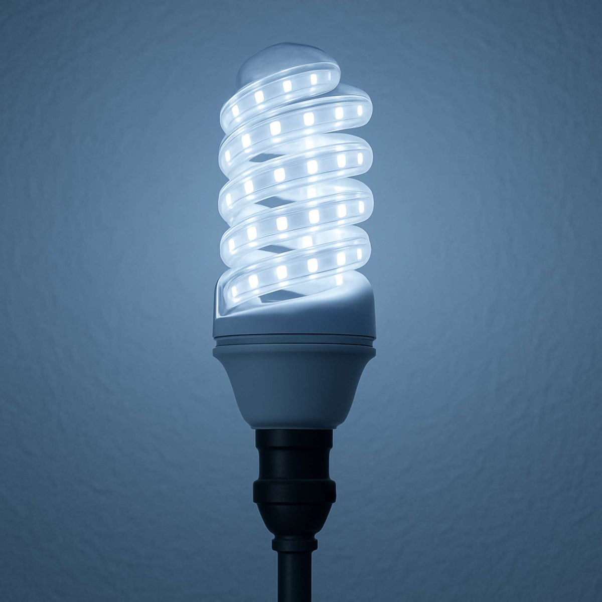 10 bombillas LED 24W luz fría espiral 6000K 200x81mm (5)