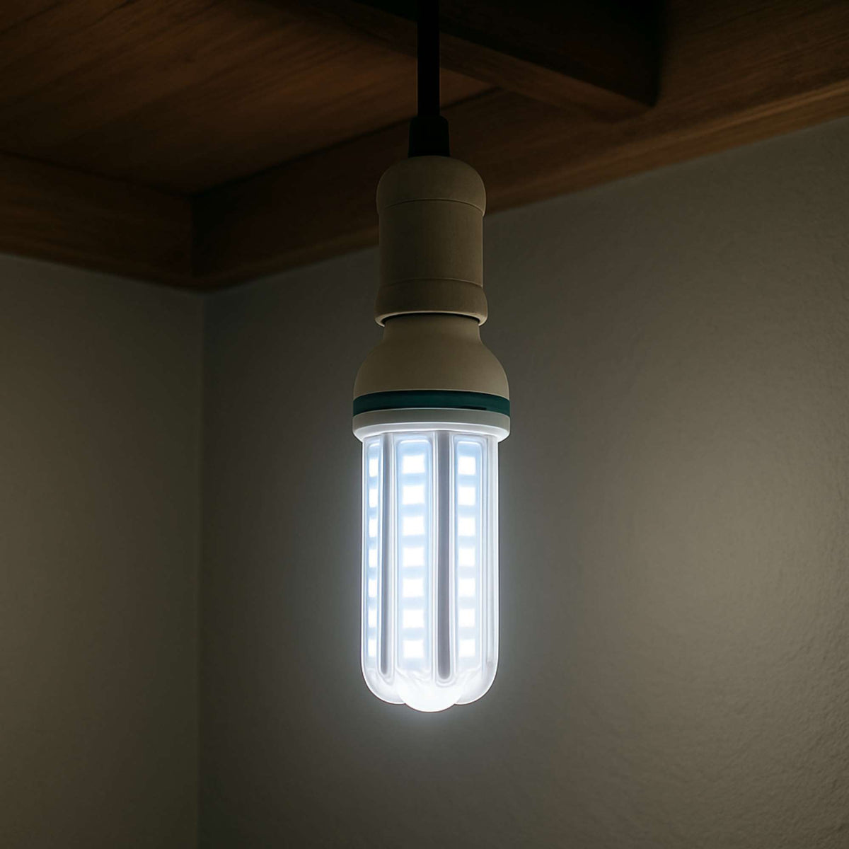 Set 10 bombillas LED rectas luz fría 20W 1780 lm 6000K 180x58 mm (5)