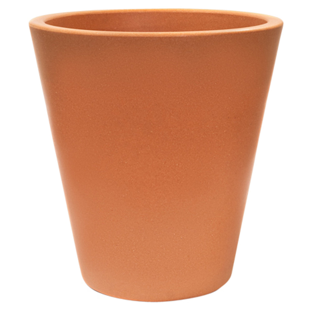Macetero polietileno terracota Ø40x40 cm