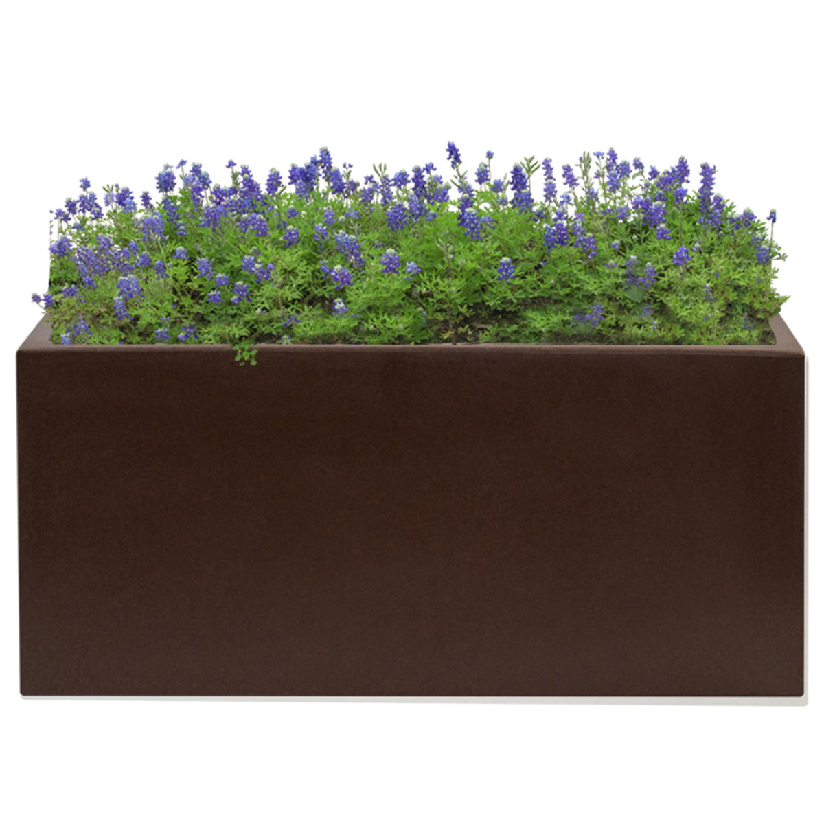 Jardinera macetero polietileno bronce 60x20x20 cm (3)