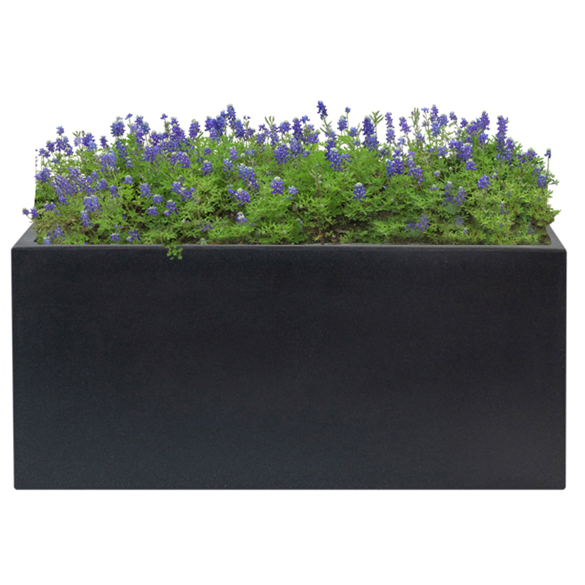 Jardinera macetero polietileno antracita 60x20x20 cm (3)