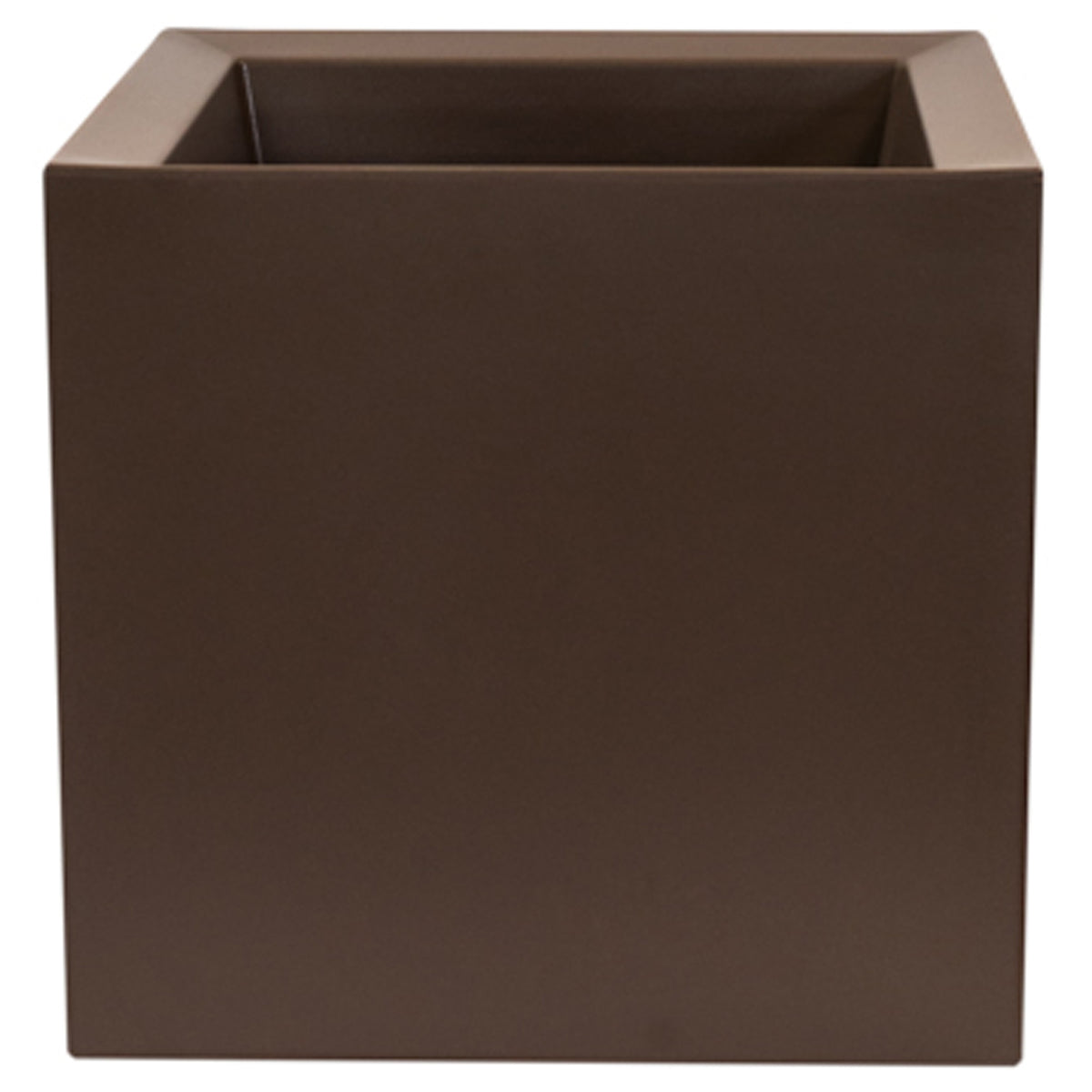 Macetero polietileno bronce Ø40x40 cm