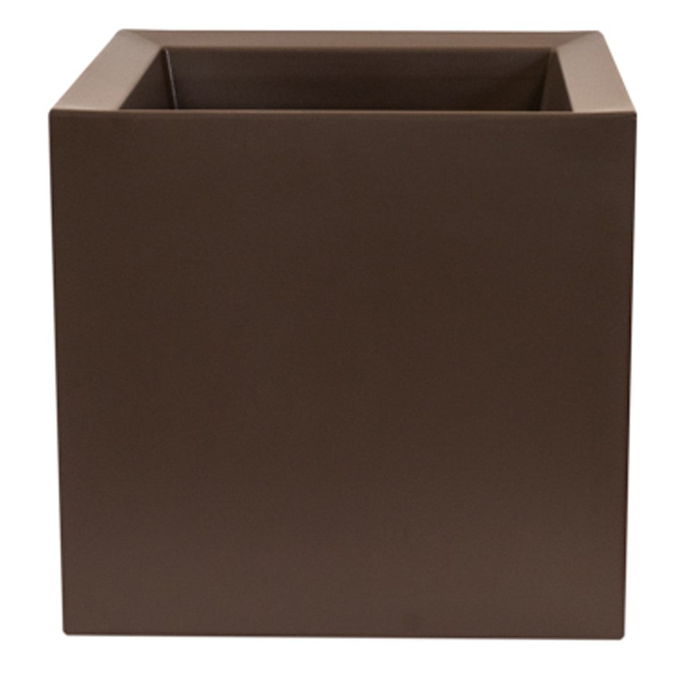 Macetero polietileno bronce Ø50x50 cm