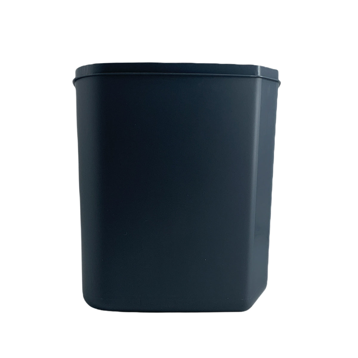 Cubo reciclaje acero 2 compartimentos antracita 90,5cm (7)