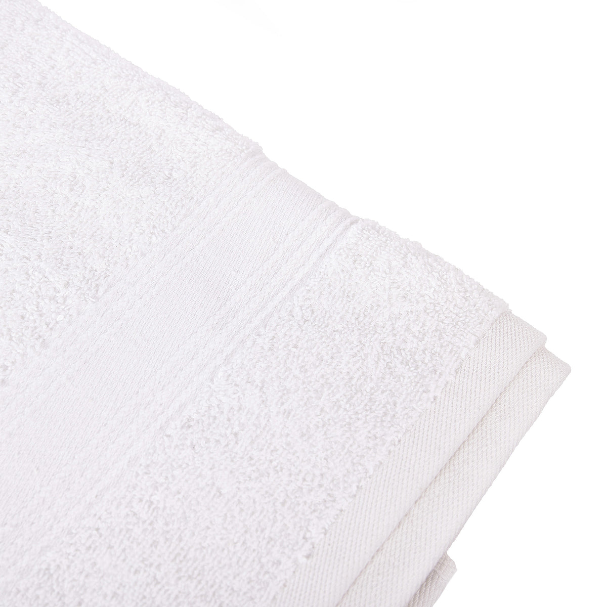 Toalla de ducha 100% algodón 140x70 cm blanco (5)