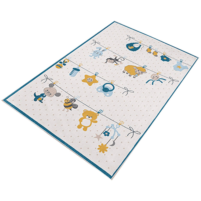 Alfombra poliéster estampada PuppeTend 80x150cm