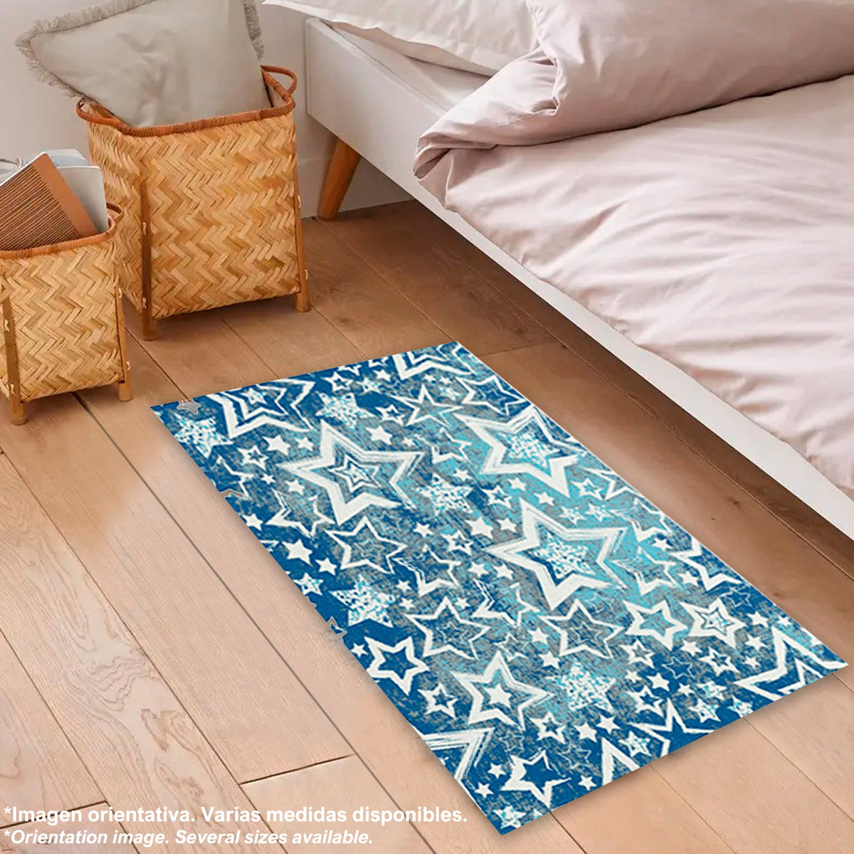 Alfombra poliéster estampada UniversStars 80x150cm (6)