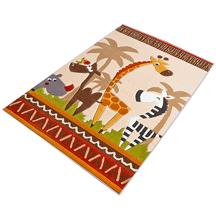 Alfombra poliéster estampada TheJungle 80x150cm