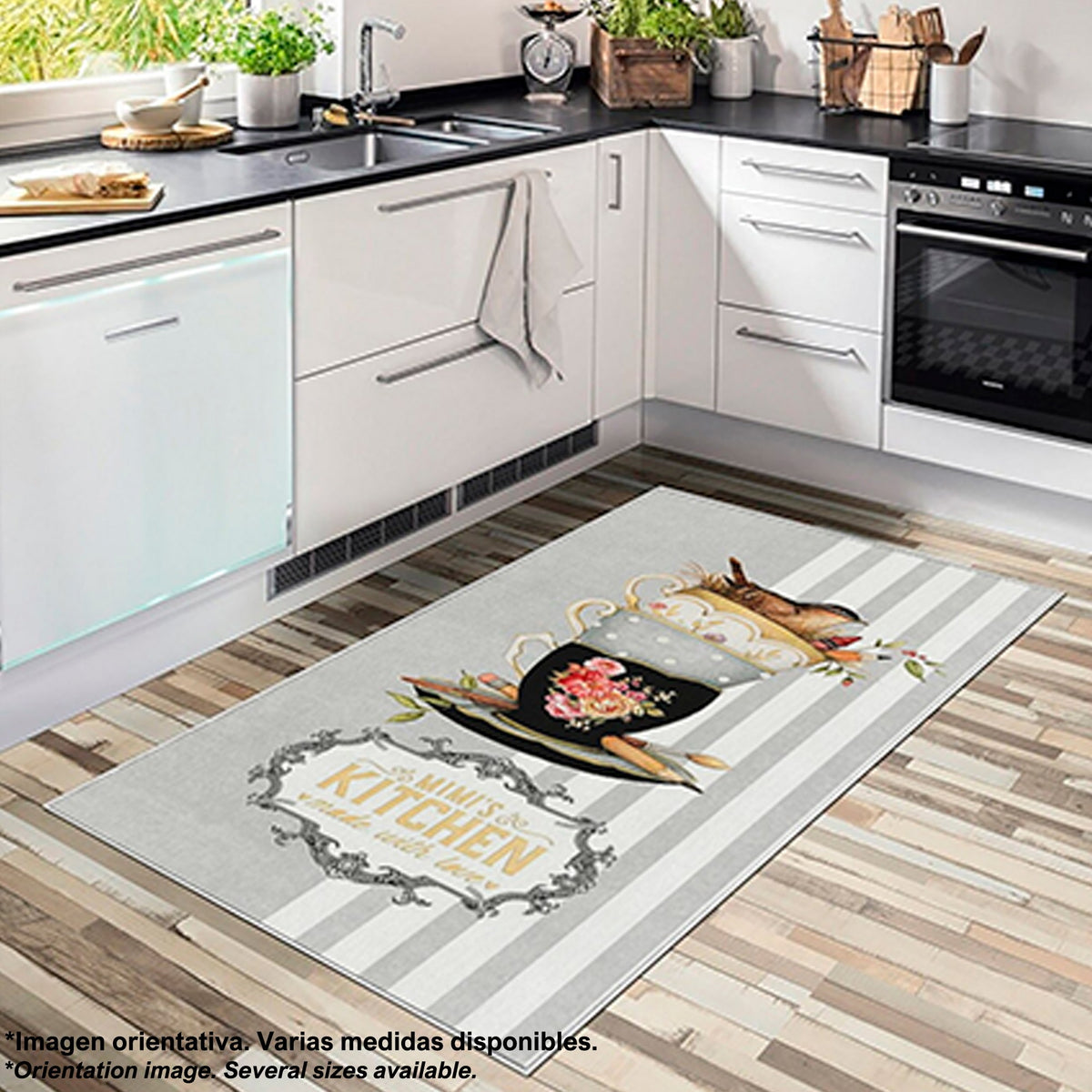 Alfombra poliéster estampada MimisKitchen 80x120cm (7)