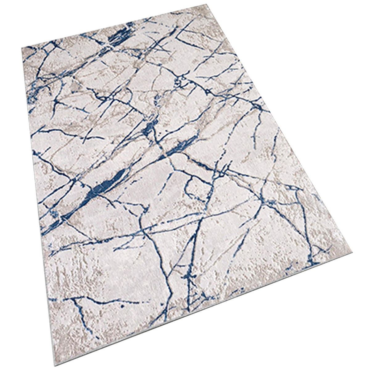 Alfombra poliéster estampada 60x100 cm modelo Marmol multicolor