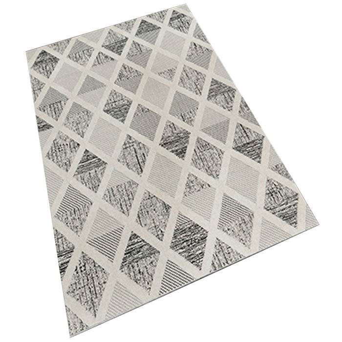 Alfombra poliéster estampada 60x100 cm modelo Rhombus multicolor
