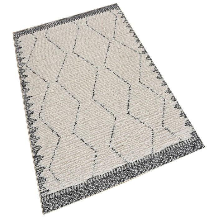Alfombra poliéster estampada 60x100 cm modelo Waves multicolor