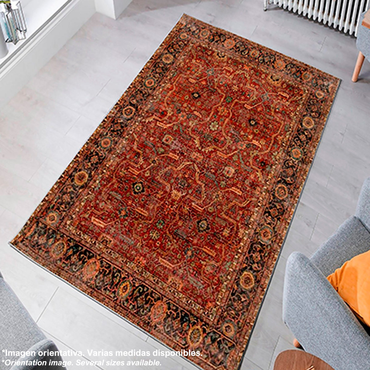Alfombra poliéster estampada TheMansion 60x100cm (6)