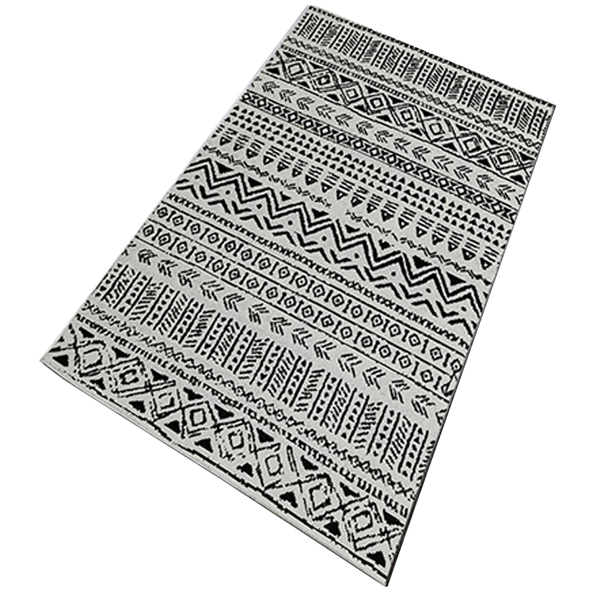 Alfombra poliéster estampada 60x100 cm modelo MountainRange gris