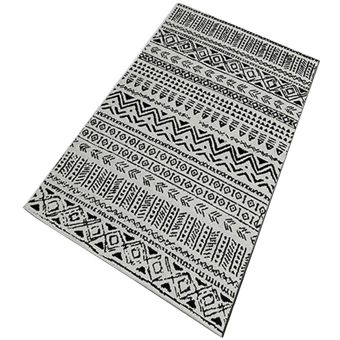 Alfombra poliéster estampada 60x100 cm modelo MountainRange gris