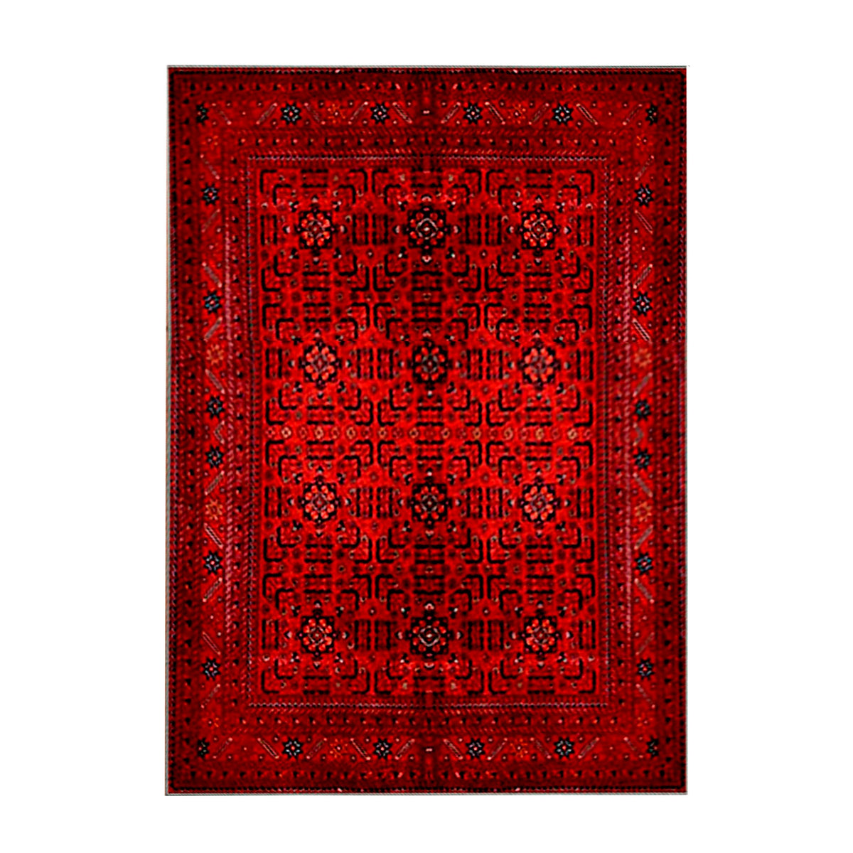 Alfombra poliéster estampada 80x120 cm modelo TheRoom multicolor