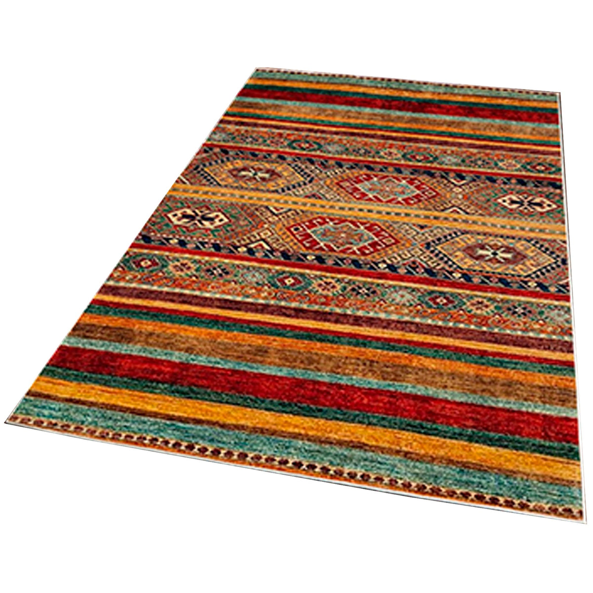 Alfombra poliéster estampada Peruvian 100x200cm