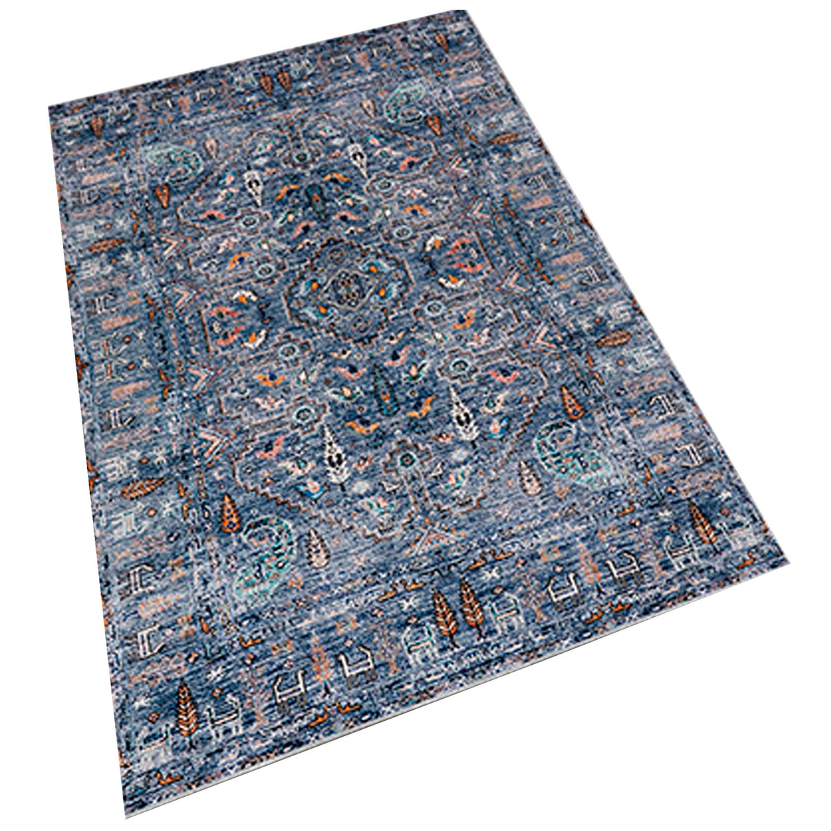 Alfombra poliéster estampada 60x100 cm modelo WH1007 multicolor