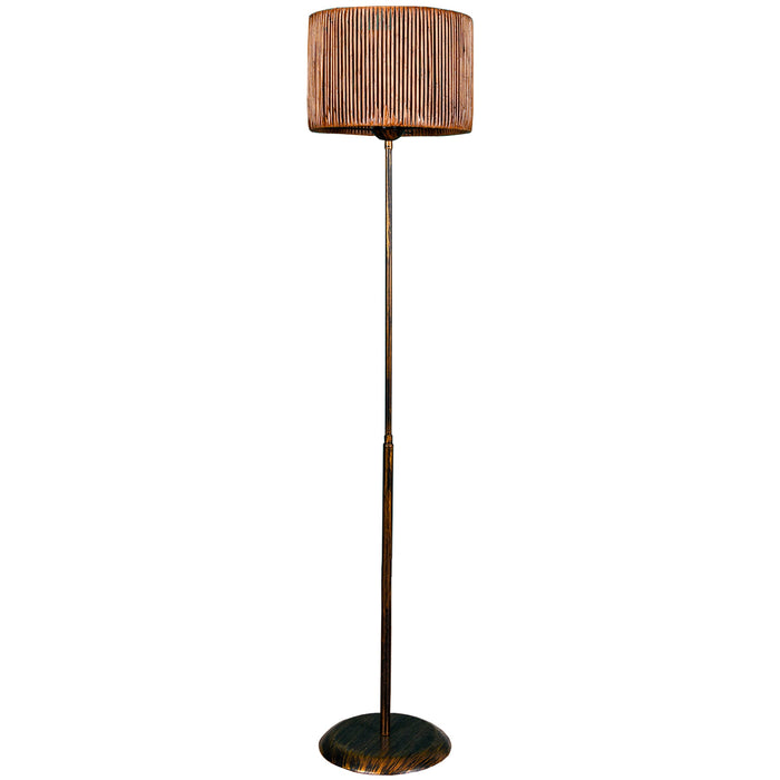 Lámpara de pie 135 cm natural casquillo E27 max 60W