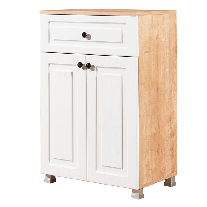 Mueble multiusos melamina color roble nogal zafiro