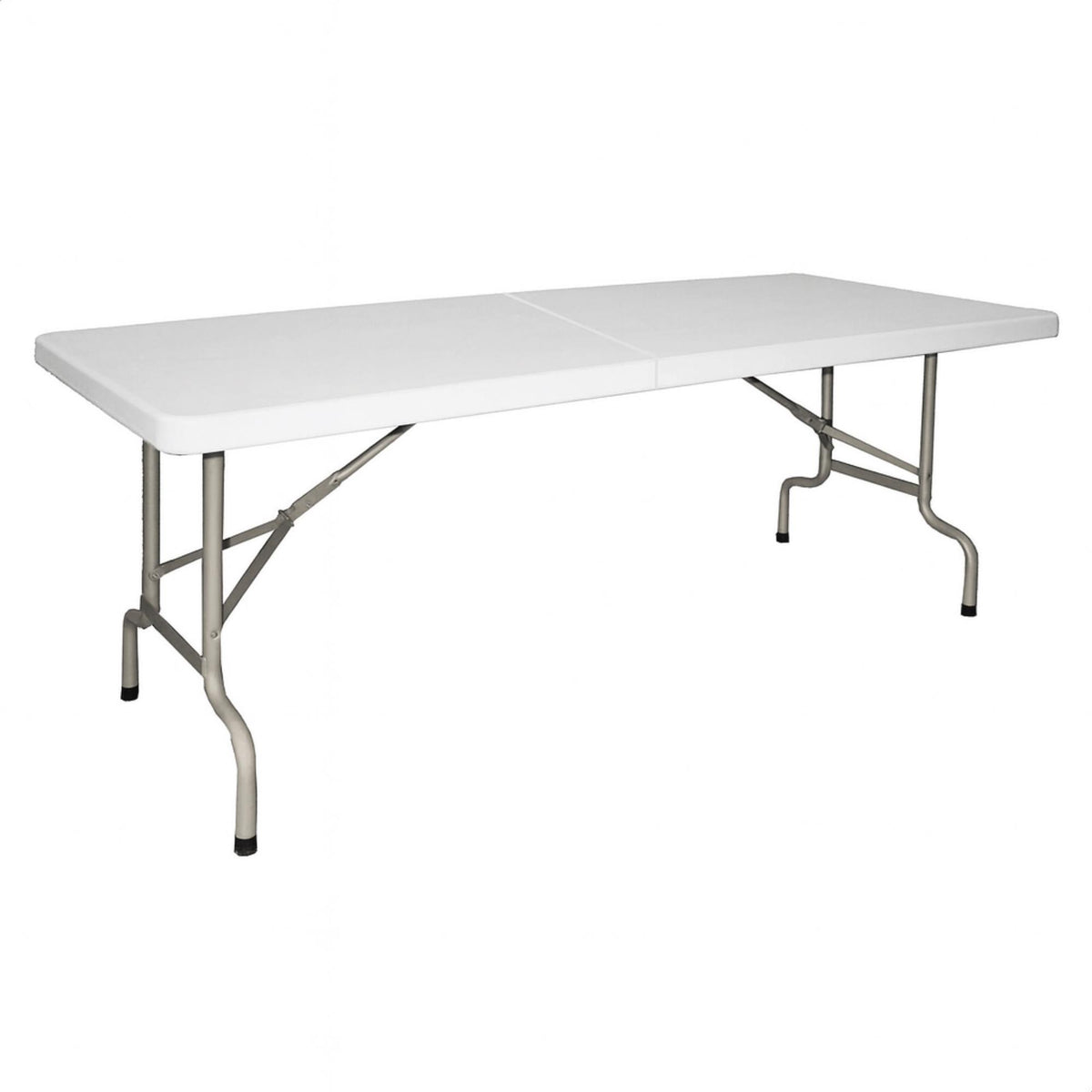 Mesa maleta plegable estructura metálica 180x75x74 cm