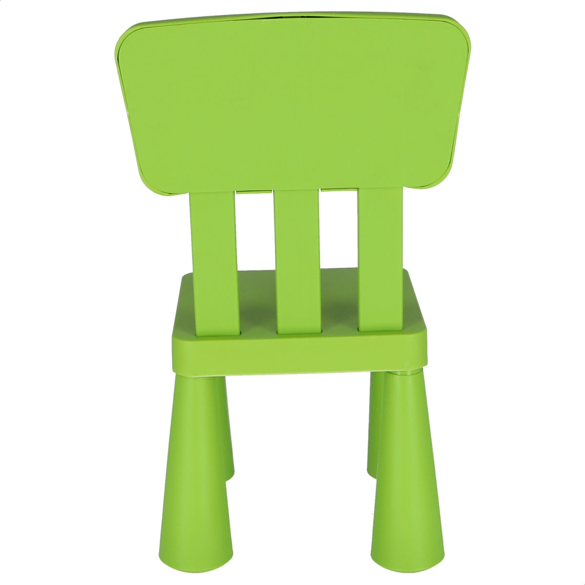 Silla infantil plástico verde 38x35x67 cm (5)