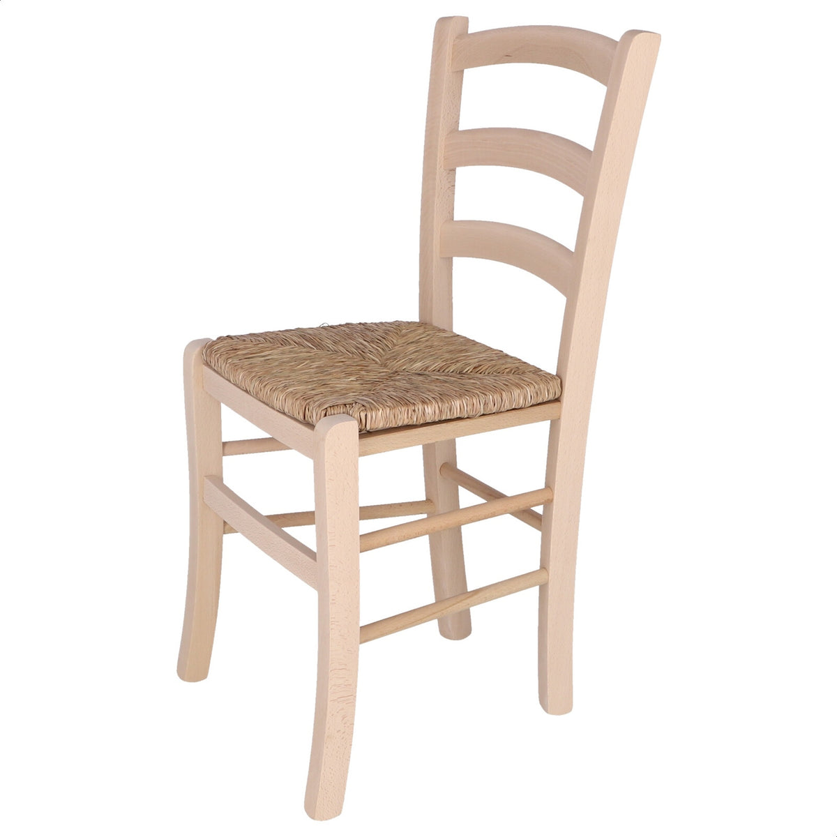 Silla rústica asiento de anea sin barniz 42x41x87 cm (7)