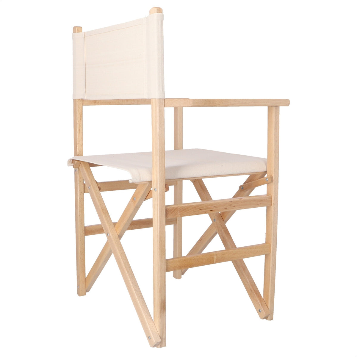 Sillón director haya barniz lona cruda 51x46x86 cm (6)
