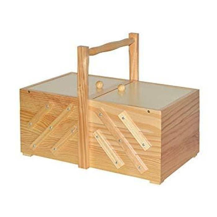 Costurero vintage madera de pino con barniz