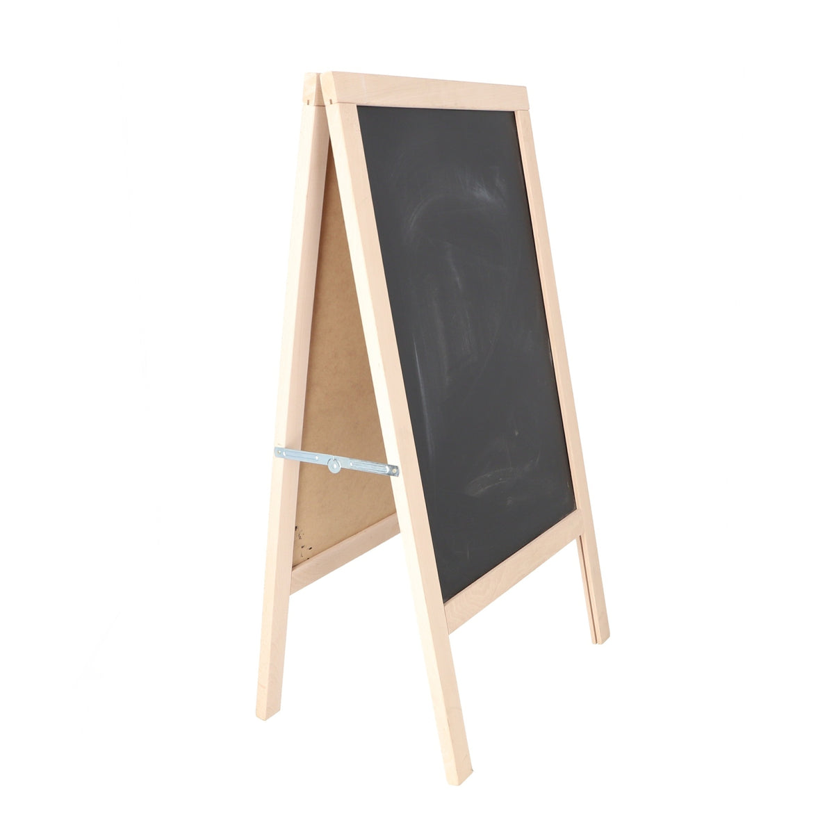 Pizarra caballete alta madera sin barniz 55x34x100 cm (4)