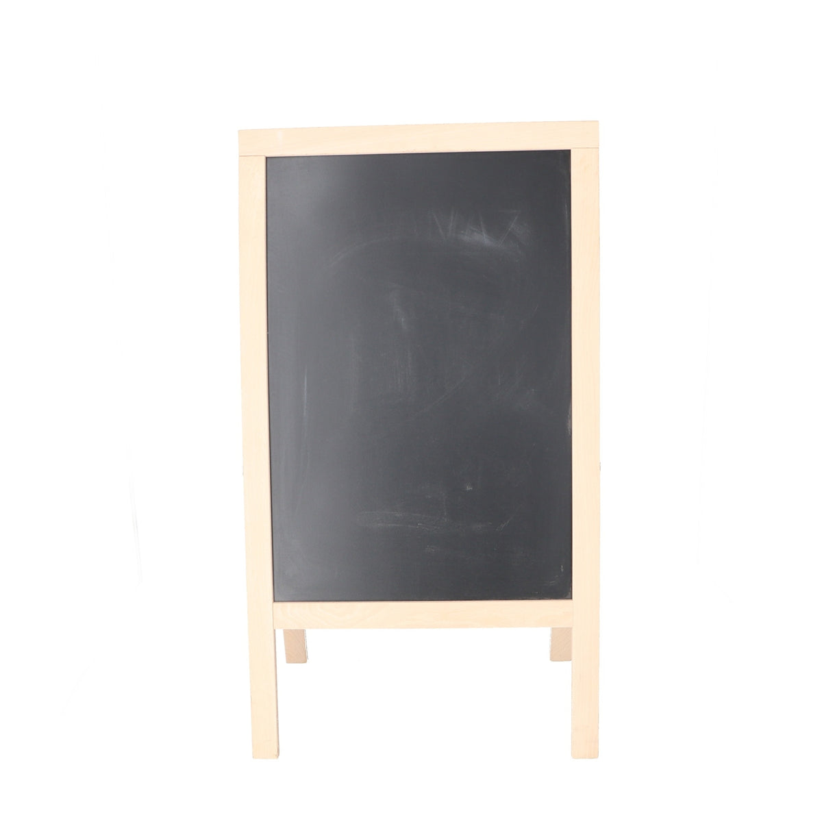 Pizarra caballete alta madera sin barniz 55x34x100 cm (5)