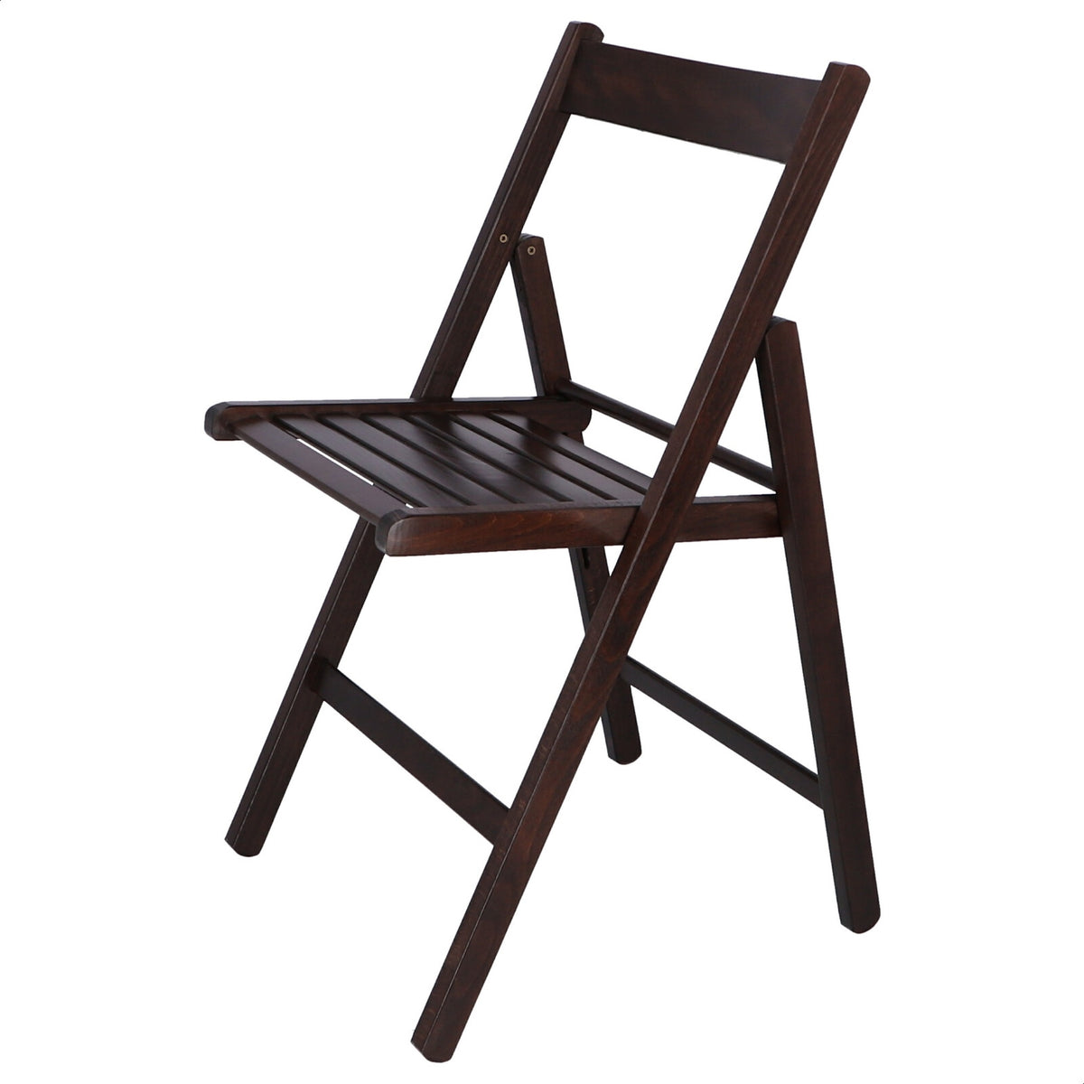Silla madera de haya acabado wengue 43x47x79 cm