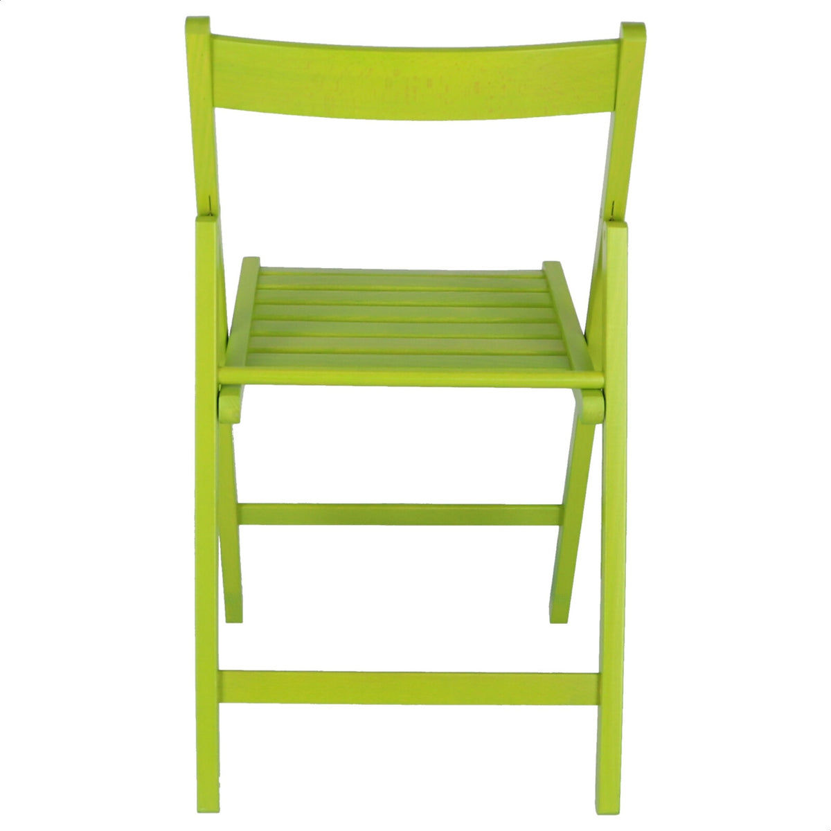 Silla madera de haya verde 43x47x79 cm (5)
