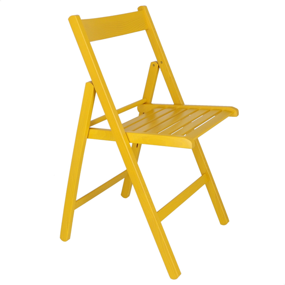 Silla madera de haya amarillo 43x47x79 cm (7)