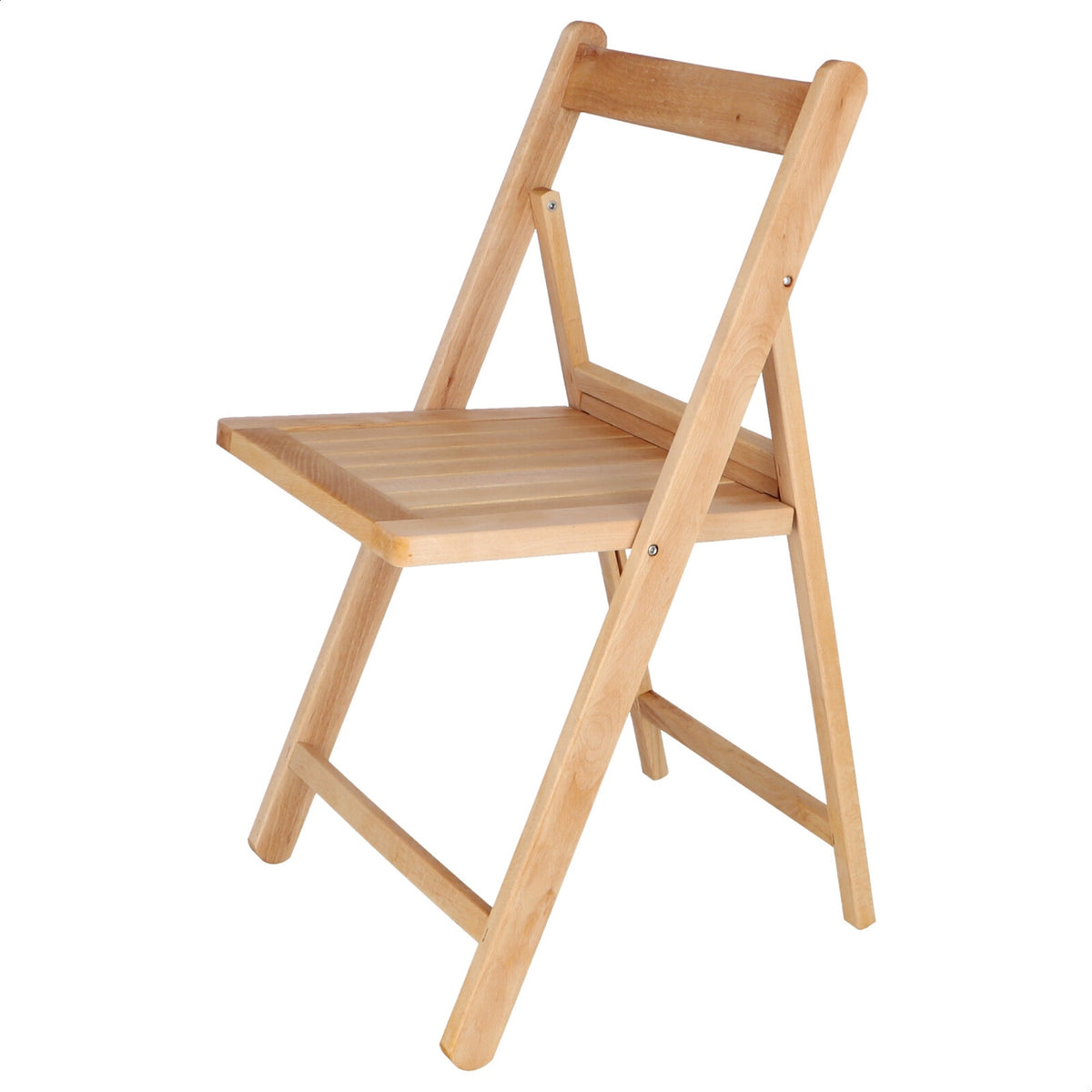 Silla madera de haya acabado aceite 43x47x79 cm