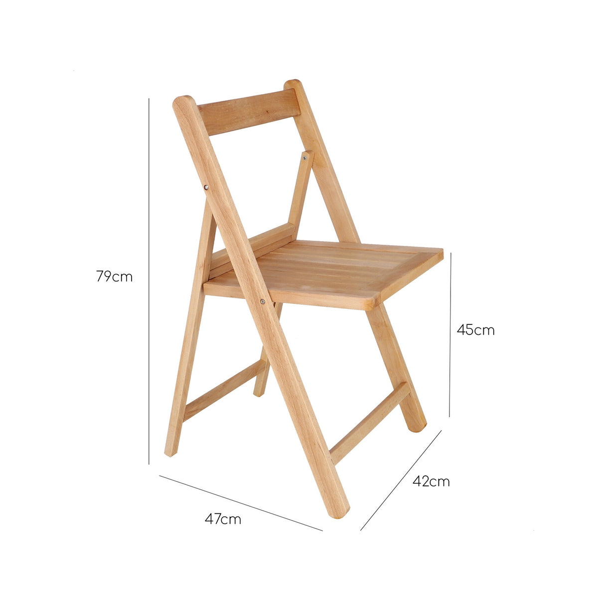 Silla madera de haya acabado aceite 43x47x79 cm (3)