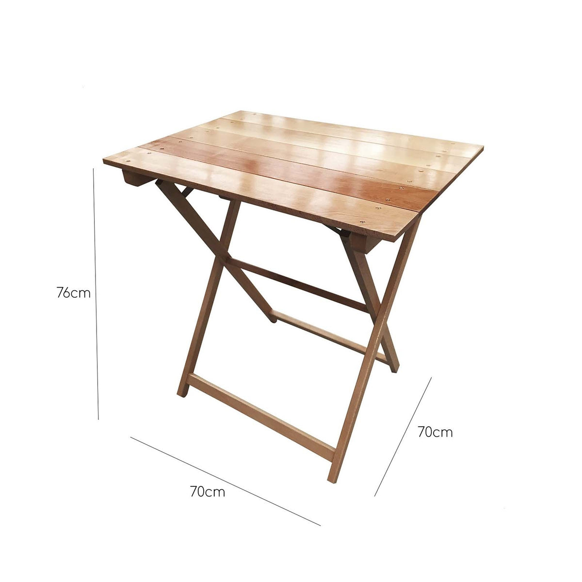 Mesa velador haya plegable acabado barniz 70x70x76cm (3)