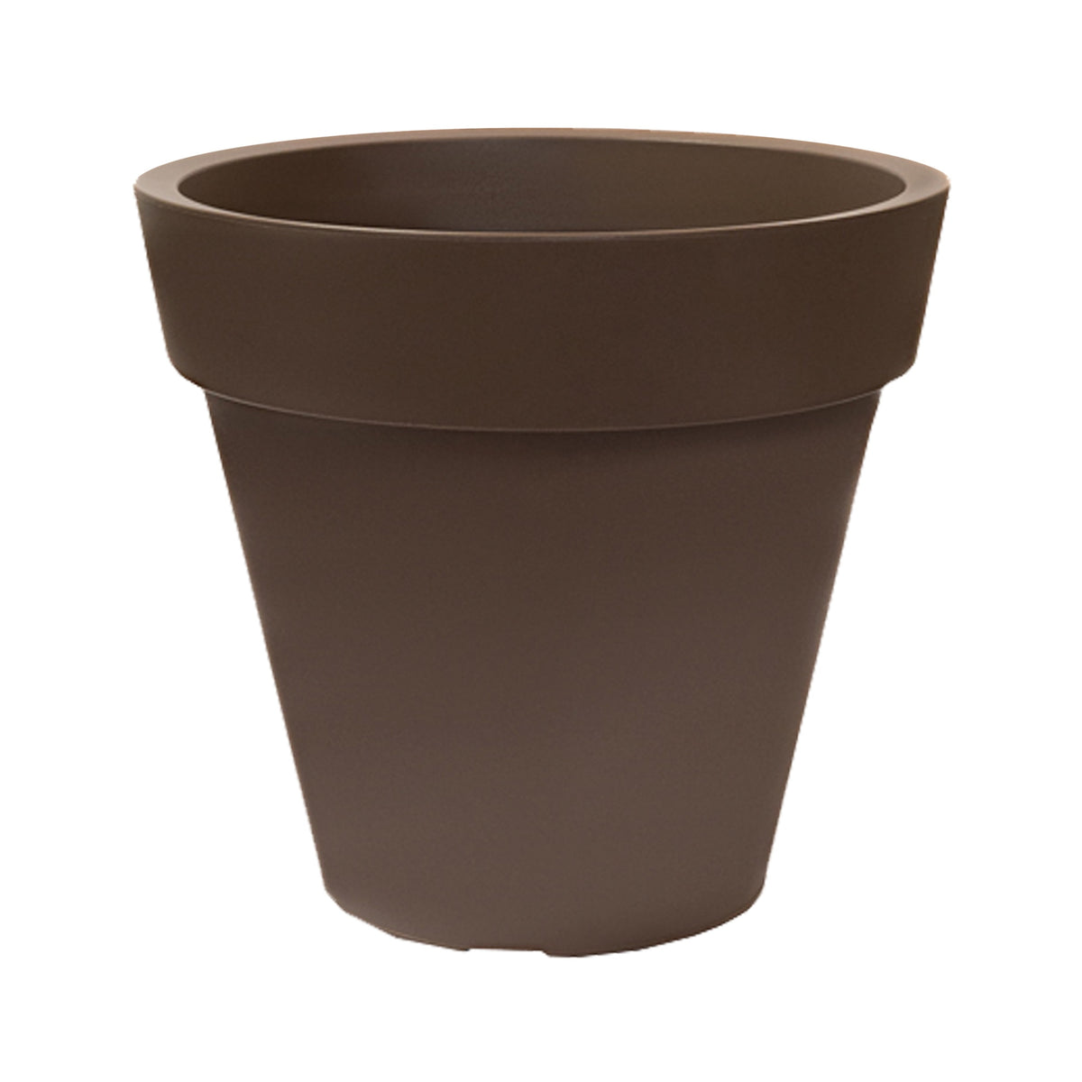 Maceta ale-x plástico Ø35x30cm taupe