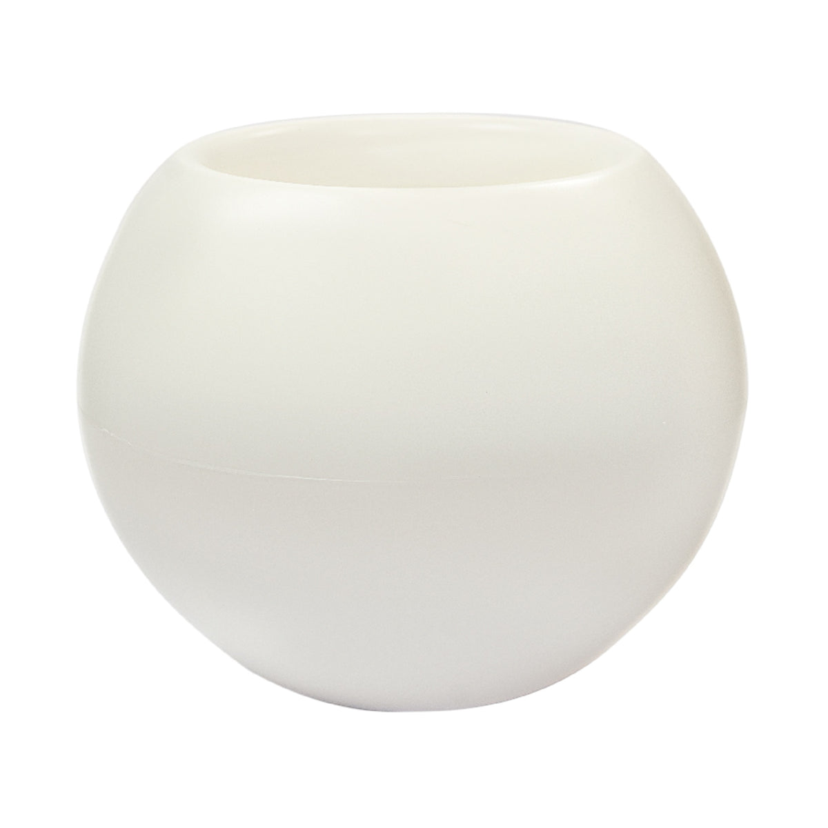 Maceta omega plástico Ø48x42cm blanco
