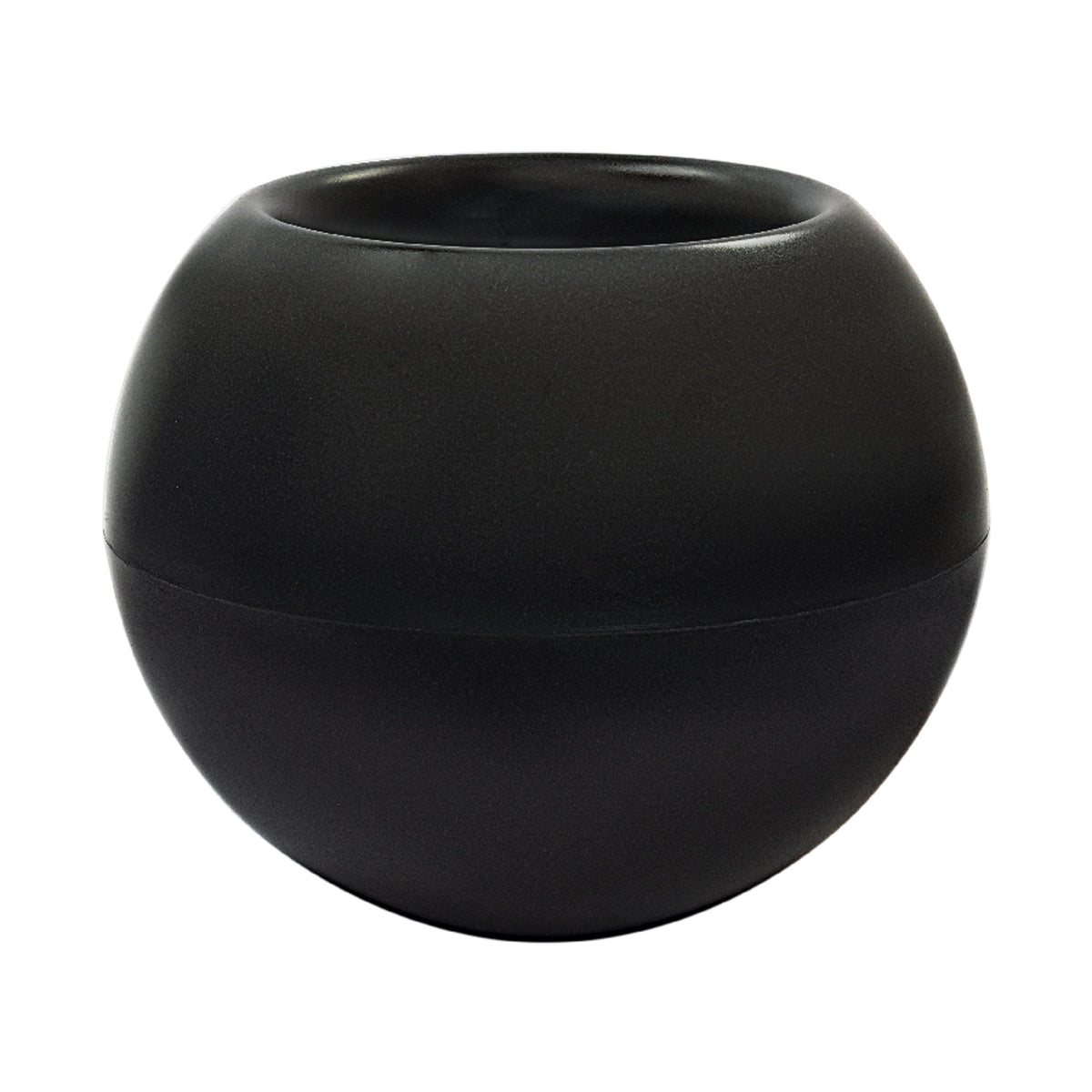 Maceta omega plástico Ø48x42cm antracita