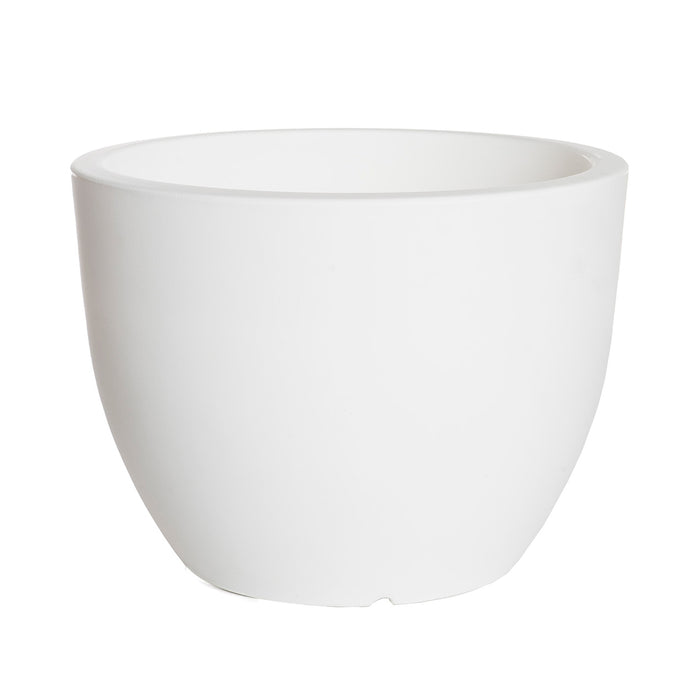 Maceta modelo Ordesa color blanco Ø30x34cm